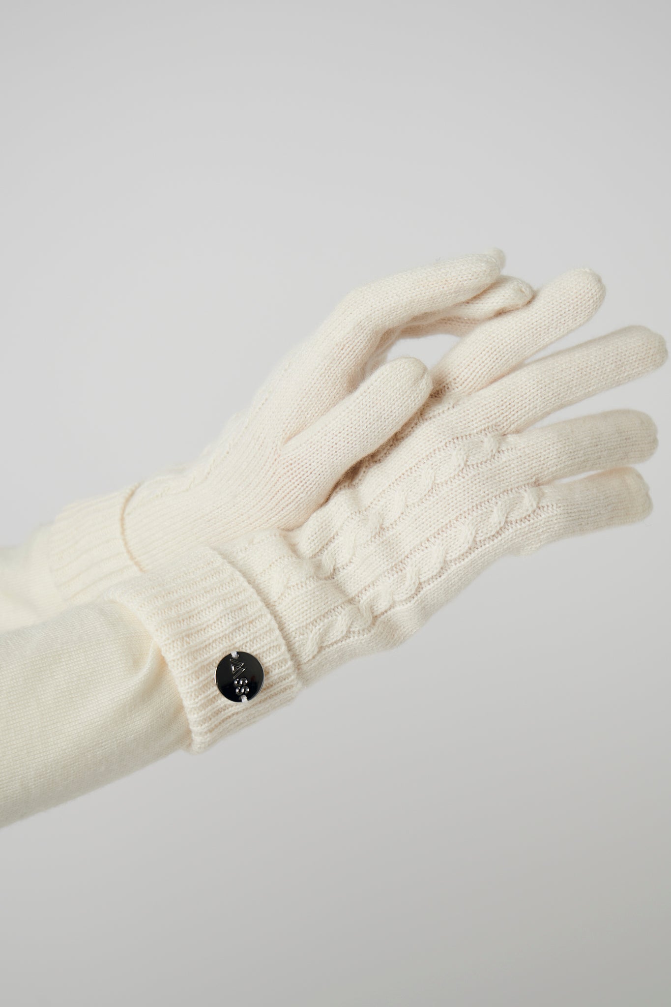 Long cream shop gloves