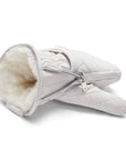 Wanderlust Shearling Ski Mittens - Snow