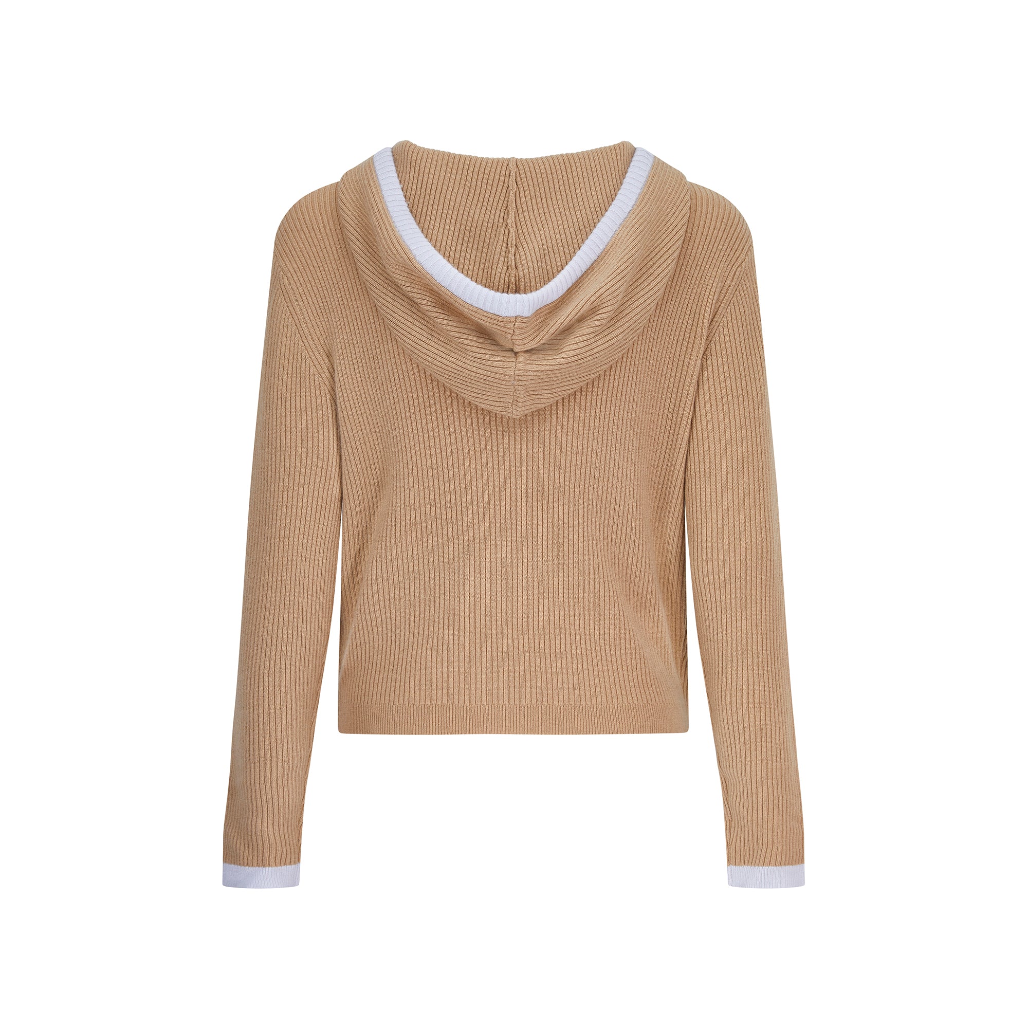 Camel cashmere hoodie hotsell