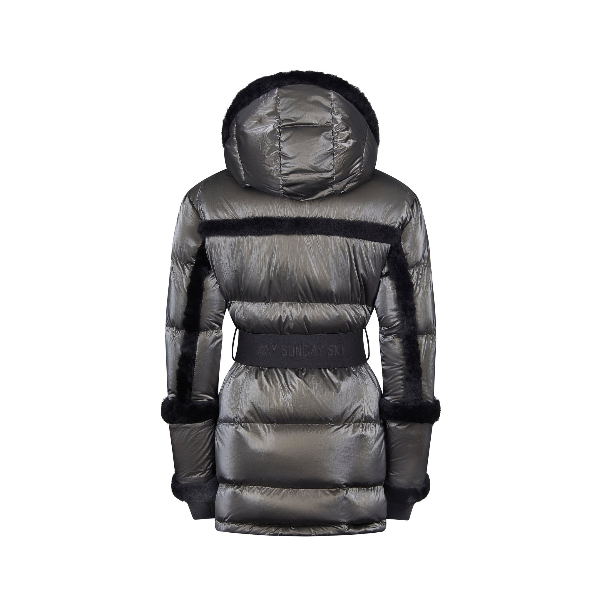 Black puffer ski online jacket